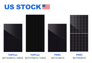 แผงโซลาร์เซลล์ USA Stock 575W สำหรับ N-type Mono Solar สีดำทั้งหมด แบบสองหน้า กระจกสองชั้น IP68 กล่องรวมสายไฟ ประสิทธิภาพ 22.26% Solar Sunket - Product Image 3