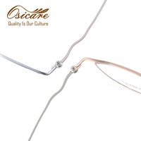 Monturas de Gafas de Aleación de Titanio de Alta Calidad, Superventas, para Mujer, Montura Completa, Bisagras Ópticas, Último Modelo