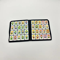 Álbum de Tarjetas de Béisbol de Cuero PU con Logotipo Personalizado, Carpeta con 360 Bolsillos de Carga Lateral, Carpeta para Tarjetas Coleccionables con 20 Bolsillos