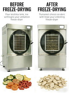 Secador por Congelación Multifuncional para el Hogar, 20kg/h, Deshidratador de Alimentos de Sobremesa para Secar Alimentos para Mascotas, Hierbas y Dulces - Product Image 5