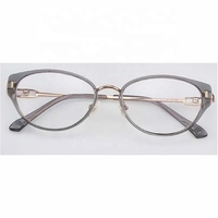Gafas Ópticas con Diseño de Ojo de Gato, Lentes CR39 con Protección Anti-Luz Azul, Montura Ligera para Unisex