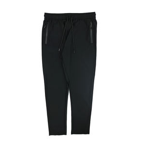 Pantalon de sport pour hommes avec poches zippées, joggeurs coniques pour l'exercice et l'entraînement - Product Image 1