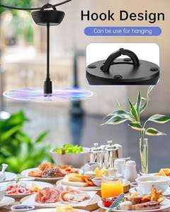 2000 माह बिजली के भोजन के लिए उड़ान भरने वाले प्रशंसकों के लिए टेबल टॉप पिंकक आउटडोर पार्टी के प्रशंसक - Product Image 3