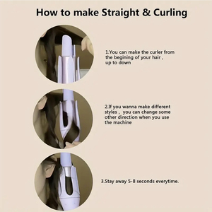 Đa 1.26 inch Thùng uốn sắt Cây Đũa Phép Màu tím uốn Irons tóc chuyên nghiệp Curler - Product Image 4