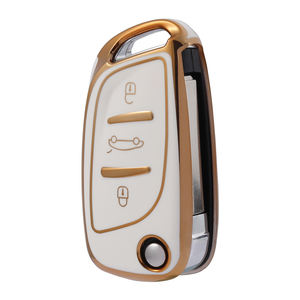 Étui de protection souple en TPU pour clé de voiture <span class=keywords><strong>Peugeot</strong></span> DS Citroën Versailles C5X Sega FT, porte-clés, accessoires de sac - Product Image 1