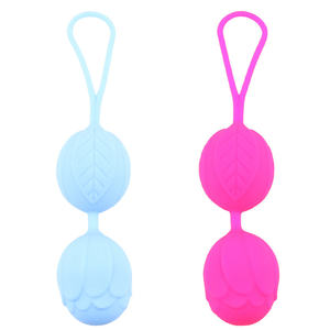 Jouets Sexuels Boules <span class=keywords><strong>de</strong></span> <span class=keywords><strong>Geisha</strong></span> <span class=keywords><strong>de</strong></span> Resserrement Vaginal Boules d'Exercice en Silicone Rose pour Femmes - Product Image 3
