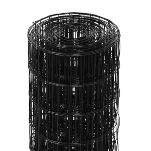 4FTX100FT Roll High Quality 16GA 1.6mm 2"x3"<b>Mesh</b> Black PVC Coated Welded <b>Mesh</b> <b>Wire</b> Fencing for Pet Animal Cage - Product Image 1