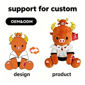 Jouets en peluche personnalisés, animaux de dessin animé, <span class=keywords><strong>lion</strong></span> en peluche, animaux en peluche, peluches, fabricants de jouets en peluche dérivés de mascotte, vente en gros - Product Image 1