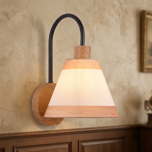 Lámpara de pared interior ecológica con casquillo E27 de estilo pastoral y vintage, directamente de fábrica - Product Image 3