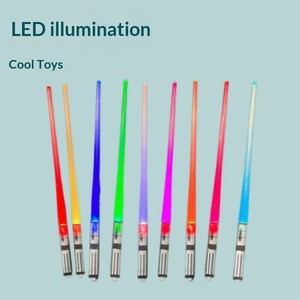 Meilleures baguettes lumineuses sabre laser, baguettes LED lumineuses pour fête néon, décorations et cadeaux de fête lumineux - Product Image 2