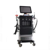 14 en 1 hydro dermabrasion machine hydra soins de la peau machine faciale hydro jet d'oxygène peel équipement multifonctionnel