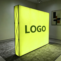 Affichage mural LED personnalisé - Portable, éclairé, décoratif, cadre en aluminium, haute luminosité, résistant à l'eau et à la poussière