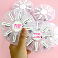 Meecillashes Promotion Éventails Préfabriqués en Cheveux Synthétiques Faits Main 3D-10D à Base Fine et Pointue, 100 Éventails, Volume Intense