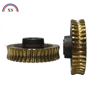 XingSheng <b>Worm</b> <b>Gear</b> 175mm Outer Diameter 33mm Inner Diameter 40mm Thickness For Printing Machinery Parts - Product Image 2