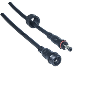 4A 12V 24V <span class=keywords><strong>DC</strong></span> jack 5.5x2.1mm 5.5x2.5mm Nam Nữ nối cắm điện sạc cáp mở rộng với đồng liên hệ với vật liệu - Product Image 3