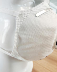 Niosh <span class=keywords><strong>Respirator</strong></span> Dewasa sekali pakai N95 bersertifikat harga rendah MS6255 masker tahan debu Filter pernapasan dicetak Anti debu PPE - Product Image 4