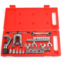 Kits d'outils d'évasement de tubes en acier de haute qualité professionnels OEM personnalisables industriels pour la main de boîte de climatiseur de réfrigérateur