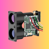 Módulo de Medición de Distancia Láser de 905nm, 3-600m, Precisión de ±1m, Resolución de 0.1m, para Integración con Visión Nocturna y Monocular