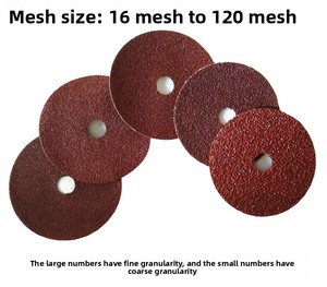 Folhas de Lixa de Papel Redondas de Aço de 5 Polegadas para Polimento com Esmerilhadeira, Folhas de Lixamento para Metal e Trabalhos em Madeira - Product Image 3