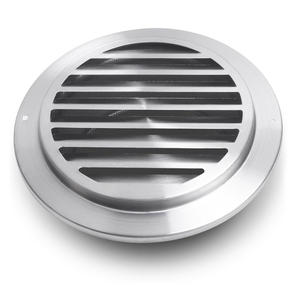 Piezas de sistema HVAC, difusor de ventilación de rejilla de ventilación de sofito de aire de escape de acero inoxidable, cubierta de secador de <span class=keywords><strong>ventilador</strong></span> redondo exterior - Product Image 5