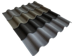 Tejas de Techo Corrugadas de Acero Recubiertas de Arcilla de Colores, Resistentes al Calor, Resistentes a los Rayos UV, Ignífugas, para Uso Residencial, Comercial y <span class=keywords><strong>en</strong></span> Parques - Product Image 2