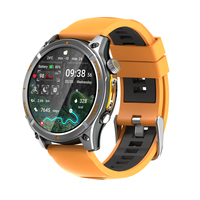 Reloj Inteligente Android con GPS, AMOLED, Resistente al Agua, para Deportes al Aire Libre, Aleación de Zinc, Carga Magnética, Asistente de IA, Reloj Inteligente para Hombre