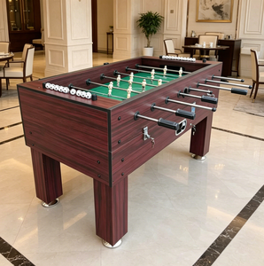 Table de baby-foot commerciale de 1,5 m pour usage professionnel, avec cadre en MDF, fonctionnement à monnayeur et mécanisme de jeu robuste - Product Image 3