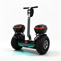 Trottinette Tout-Terrain Auto-Équilibrée pour Adultes, Hoverboard à Pneus Larges de 10 Pouces avec Rangement - Publicité : L'Avance est un Acompte