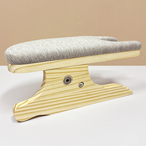 Planche <span class=keywords><strong>à</strong></span> <span class=keywords><strong>repasser</strong></span> de haute qualité pour studio <span class=keywords><strong>à</strong></span> domicile avec base en bois miniature, revêtement en tissu et rembourrage en <span class=keywords><strong>mousse</strong></span> pour plus de confort - Product Image 5