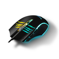 Souris optique de jeu Banda P1 6D, souris de jeu filaire, souris optique pour ordinateur, souris de jeu pour ordinateur de bureau