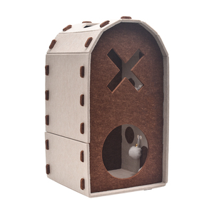 Nouveau Style feutre chat grotte à la main épissure chat lit <span class=keywords><strong>maison</strong></span> animaux <span class=keywords><strong>de</strong></span> compagnie assembler lit pour animaux <span class=keywords><strong>de</strong></span> compagnie respirant lit pour animaux <span class=keywords><strong>de</strong></span> compagnie pour chat - Product Image 5