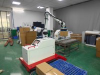 Paletizador Colaborativo de Ciclo Rápido para la Industria Alimentaria, con Marco Duradero, TCP IP Modbus, Diseño Compacto, Instalación Rápida, Paleta de 1200x1000 mm