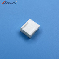 Conector de Cabezal PCB JINDA de 4 Pines con Paso de 2.54mm, Tipo Wafer, PA66 250V, Latón con Recubrimiento de Estaño, Conector Hembra de Cable a Placa