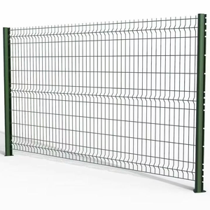 Panel de Malla Metálica 3D Personalizado para Parques Públicos, Plazas Urbanas, Espacios Verdes, con Parte Superior Curva Decorativa, Resistente a la Oxidación, Fácil de Instalar - Product Image 1