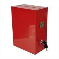 Großhandel Fabrik Transparente Maßgefertigte Acryl-Lieferbox/Stimmzeltbox/Spendenbox mit Kette