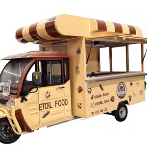 Imbisswagen Deutschland Custom Ice Cream Food Trailer Hot Dog Hamburger Fast Food Cart Mobile Food Truck - Product Image 1