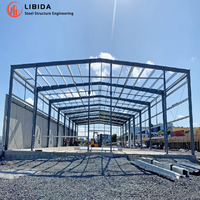Bâtiment industriel moderne en structure légère d'acier, norme ASTM, exportation mondiale pour la distribution, le stockage et l'ingénierie