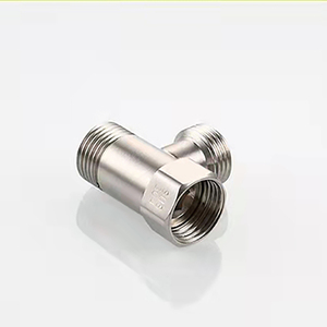 Raccord en T en acier inoxydable Hao Gang 2, qualité 304, union à 4 points, filetage interne/externe, connecteur de plomberie - Product Image 3