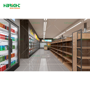 Highbright Supermarket Full Store <b>Shelving</b> Solution / Convenience Store Complete Retail Fixtures - Product Image 3