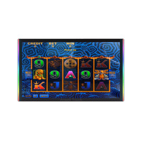 Écran tactile capacitif de 23 pouces, moniteur de jeu 1920x1080 VGA USB RS232 pour machine à monnayeur POG Skill