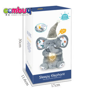 Juguete de Peluche de Elefante con Sonido Musical y Luces para Bebés, para Calmar y Acalmar a los Niños Pequeños - Product Image 6