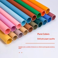 Kertas Latar Belakang Studio Warna Solid 2720mm*11000MM Lebar untuk Produksi Video, Foto, dan Fotografi Produk