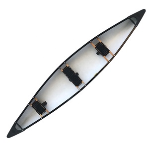 Canoa <span class=keywords><strong>de</strong></span> <span class=keywords><strong>pesca</strong></span> con paleta <span class=keywords><strong>de</strong></span> <span class=keywords><strong>madera</strong></span>, bote <span class=keywords><strong>de</strong></span> plástico barato canadiense doble <span class=keywords><strong>para</strong></span> 3 y 4 personas - Product Image 1
