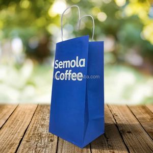 Bolsas de Papel Kraft Desechables Ecológicas para Café, Bolsa de Papel para Empacar Alimentos Pequeños - Product Image 5
