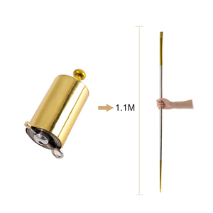 Canne Magique Multifonctionnelle Portable, Baguette Télescopique en Acier pour Tours de Magie, Accessoire de Spectacle Professionnel et Amusant - Product Image 5