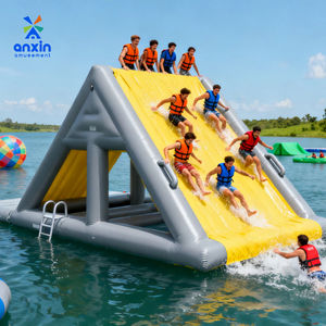 <span class=keywords><strong>Prix</strong></span> usine personnalisé parc aquatique flottant gonflable parc aquatique escalade toboggan jeu d'eau île équipement de jeu d'eau drôle - Product Image 3