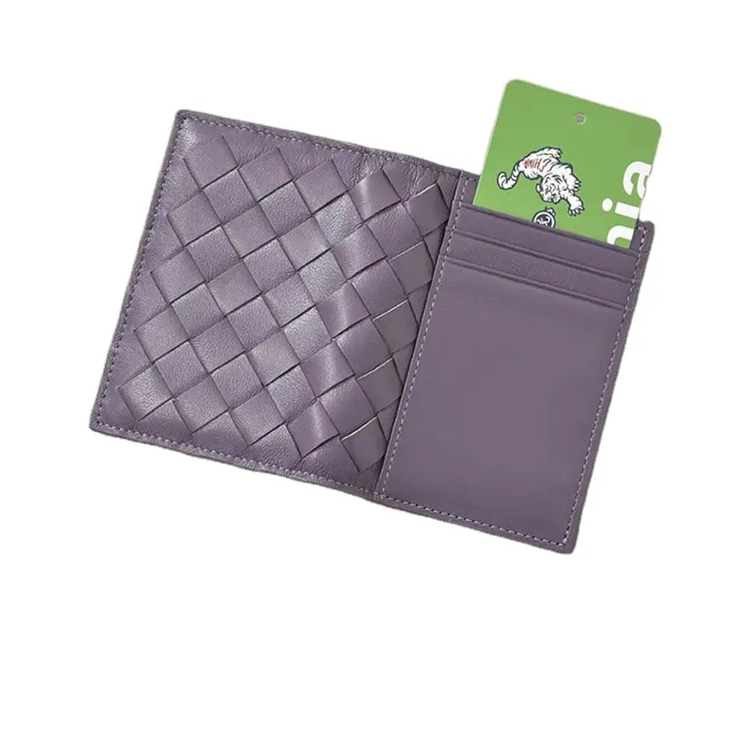 2024 moda tasarım kimlik kartı üreticileri doğrudan deri ultra ince erkek cüzdan hakiki inek deri ince cüzdan için erkek