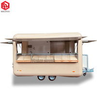 Remorque de concession unique camions de nourriture personnalisés à vendre remorque de bar à bière avec remorque de nourriture vintage entièrement équipée chariots à café