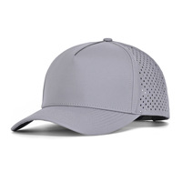Casquettes de golf X&K Club Company personnalisées à 5 panneaux, imperméables et respirantes, avec logo PVC personnalisé, casquettes de baseball en gros pour hommes
