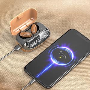 Tronsmart — casque d'écoute stéréo M35 TWS hifi bt 5.2, écouteurs sans fil, avec affichage numérique à led, casque d'écoute en bois, meilleure vente - Product Image 4